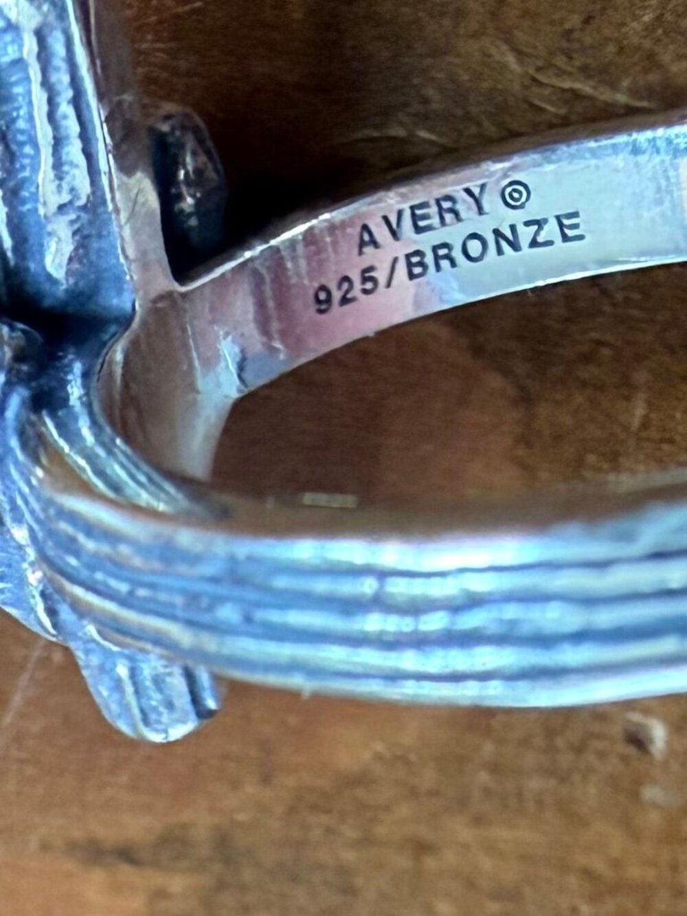 NEW James Avery Retired Cactus Blossom Ring 6 .925 Sterling Silver Bronze - Picture 4 of 4